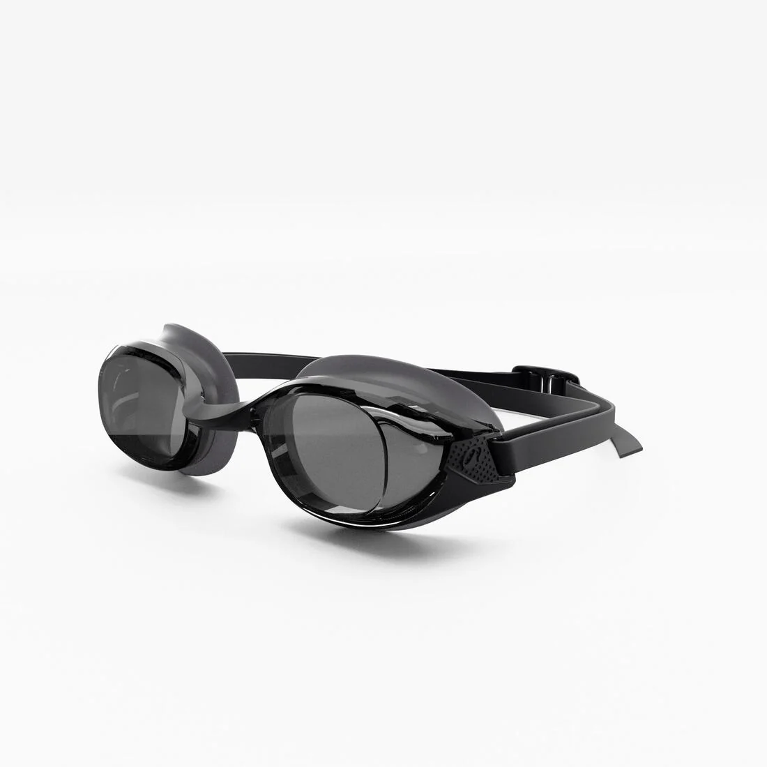 Goggles de natación con cristales ahumados antivaho negros unitalla Bfast - Image 3