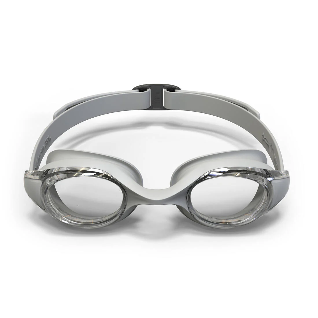 Goggles de natación con cristales claros gris unitalla Ready - Image 3