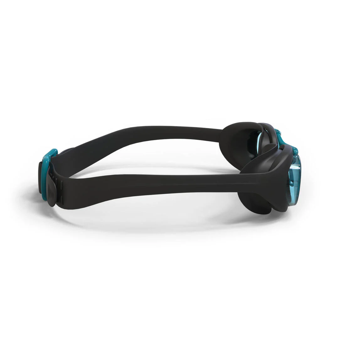 Goggles de natación con cristales claros negro y azul unitalla Xbase - Image 2