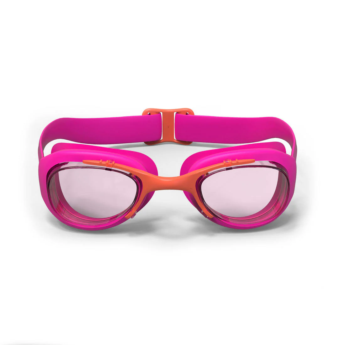 Goggles de natación con cristales claros rosa y para niños Xbase - Image 6