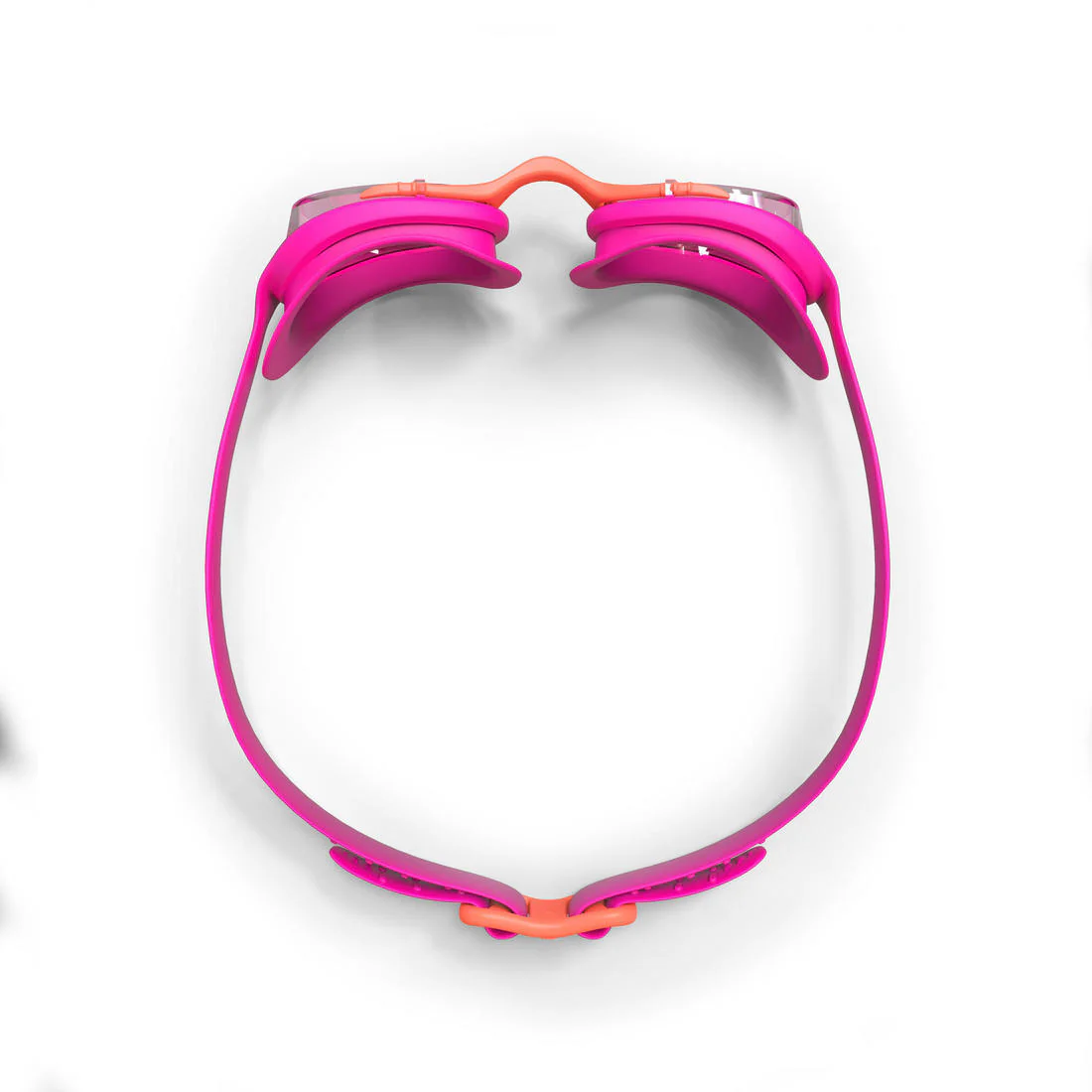 Goggles de natación con cristales claros rosa y para niños Xbase - Image 8