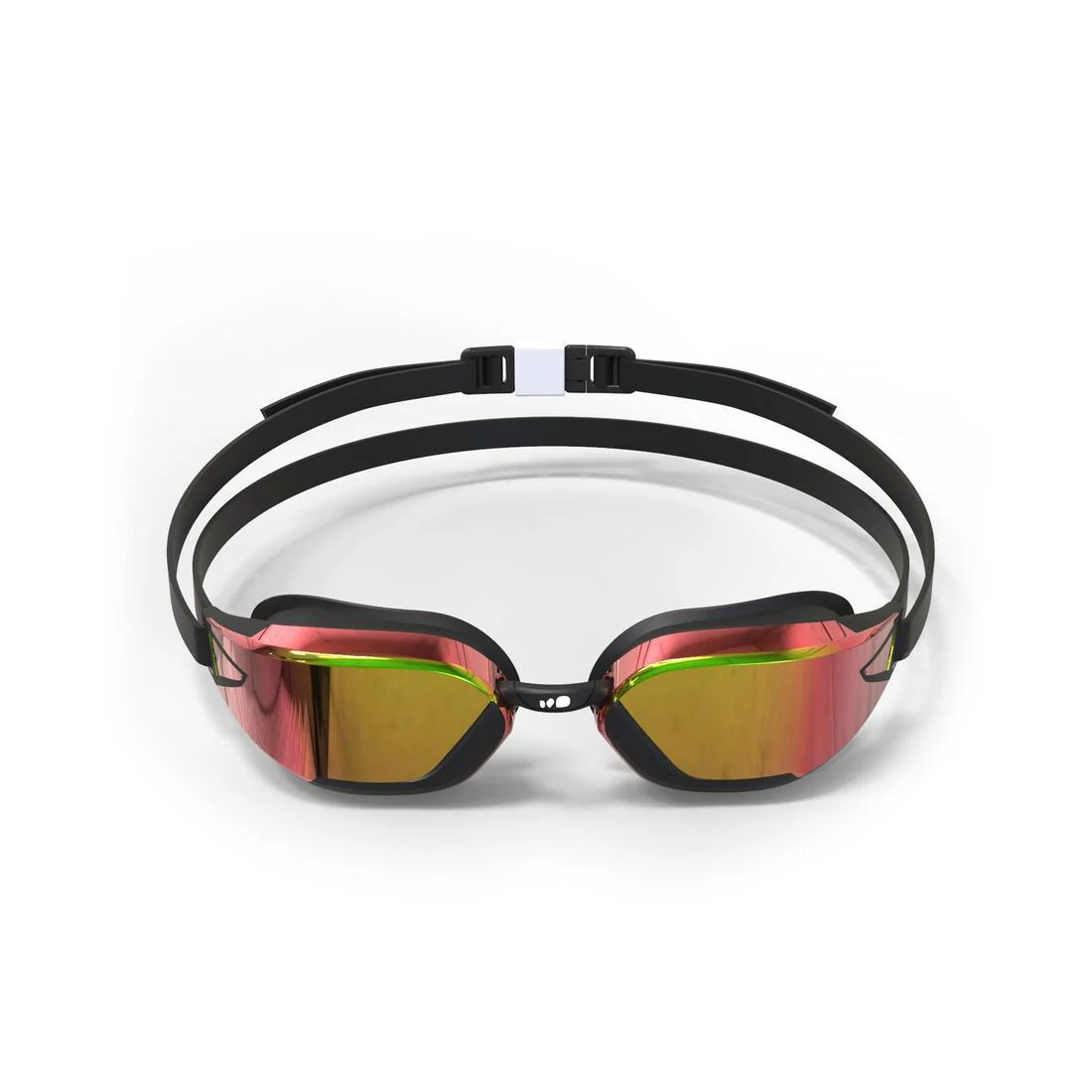 Goggles de natación con cristales de espejo antivaho negros unitalla Bfast - Image 6