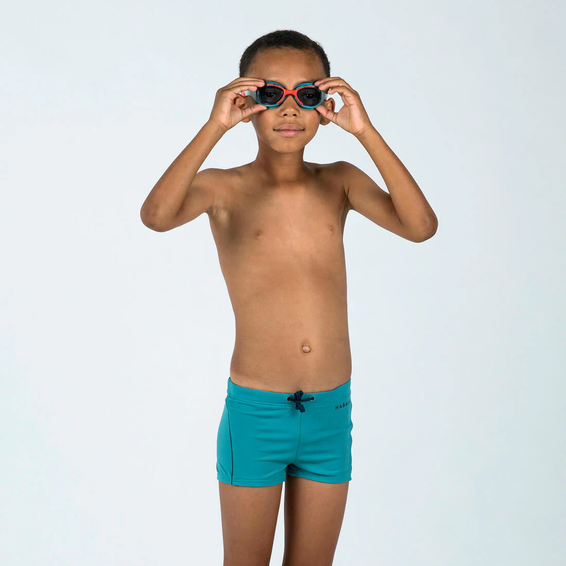 Goggles de natación rosa con azul con cristales tintados azules para niños Xbase - Image 14