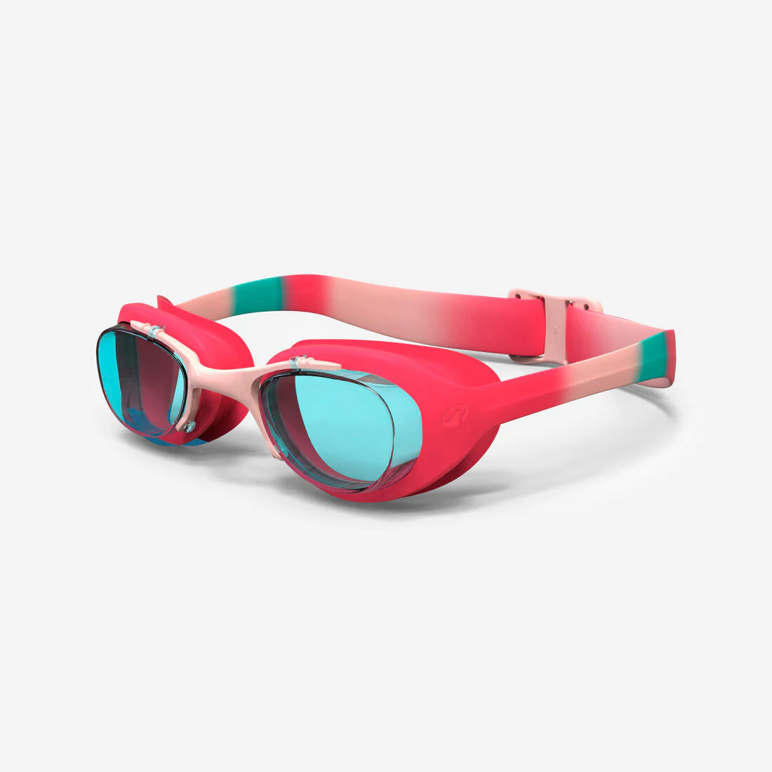 Goggles de natación rosa con azul con cristales tintados azules para niños Xbase - Image 2
