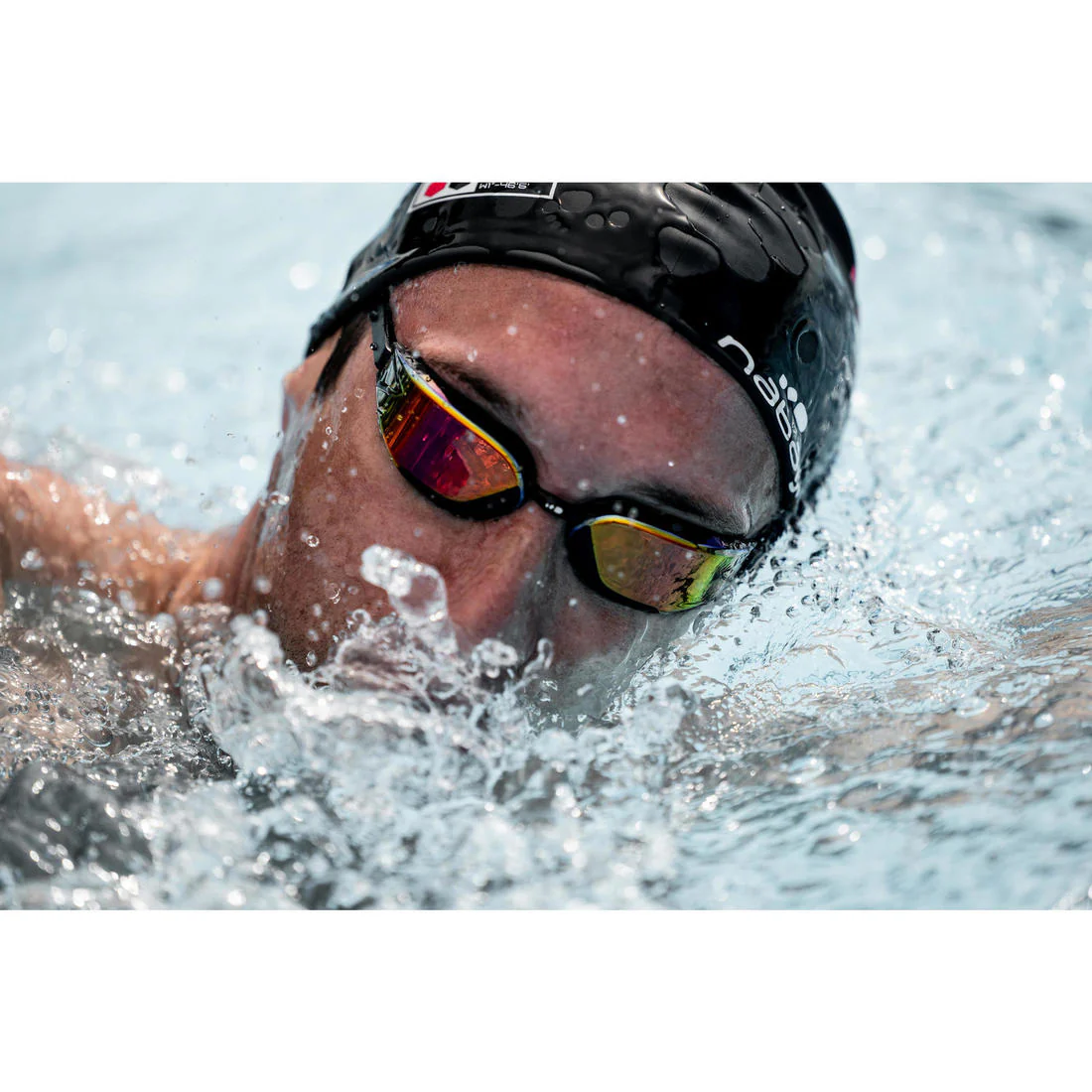 Goggles Natación Bfast Negro Cristales Espejo Naranja Fuego Talla Única - Image 22