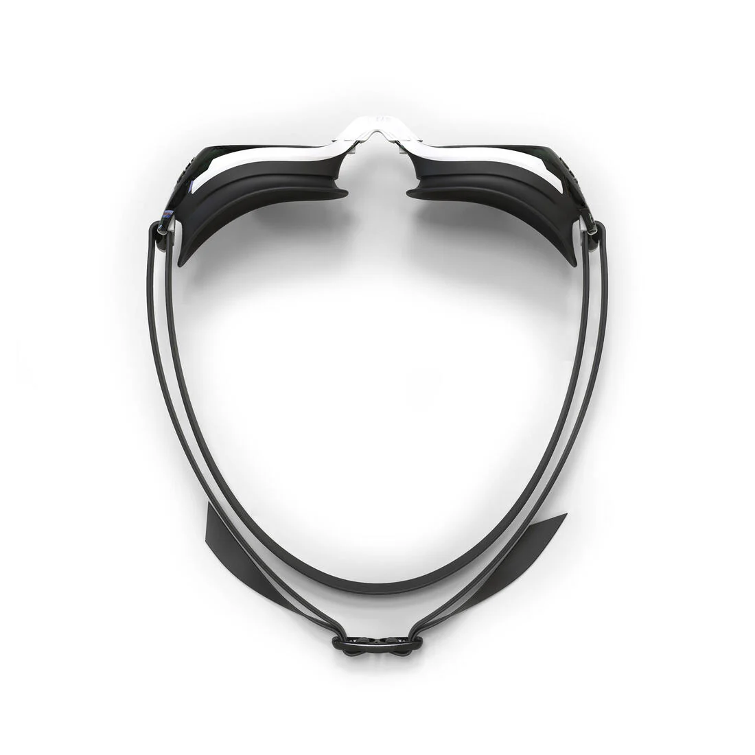 Goggles Natación Bfit Negro Blanco Cristales Ahumados - Image 10