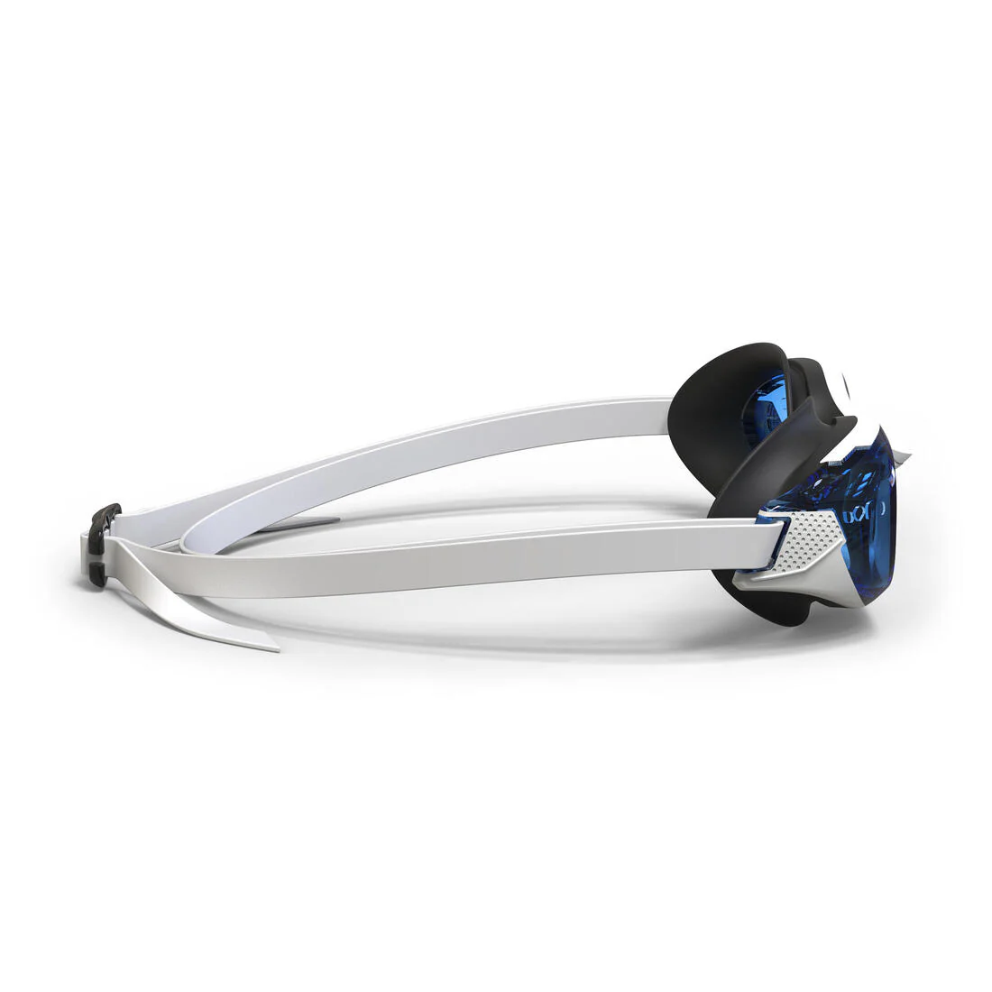 Goggles Natación Bfit Negro Blanco Cristales Ahumados - Image 11