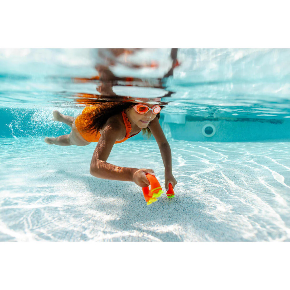 Googles Natación Xbase Niños Turquesa Cristales Tintados - Image 12
