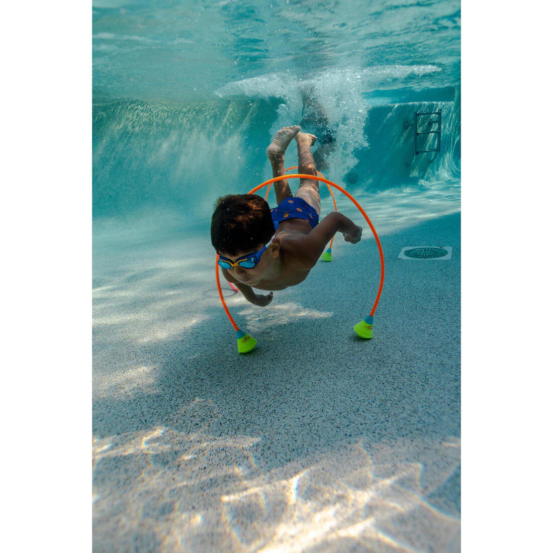 Googles Natación Xbase Niños Turquesa Cristales Tintados - Image 17