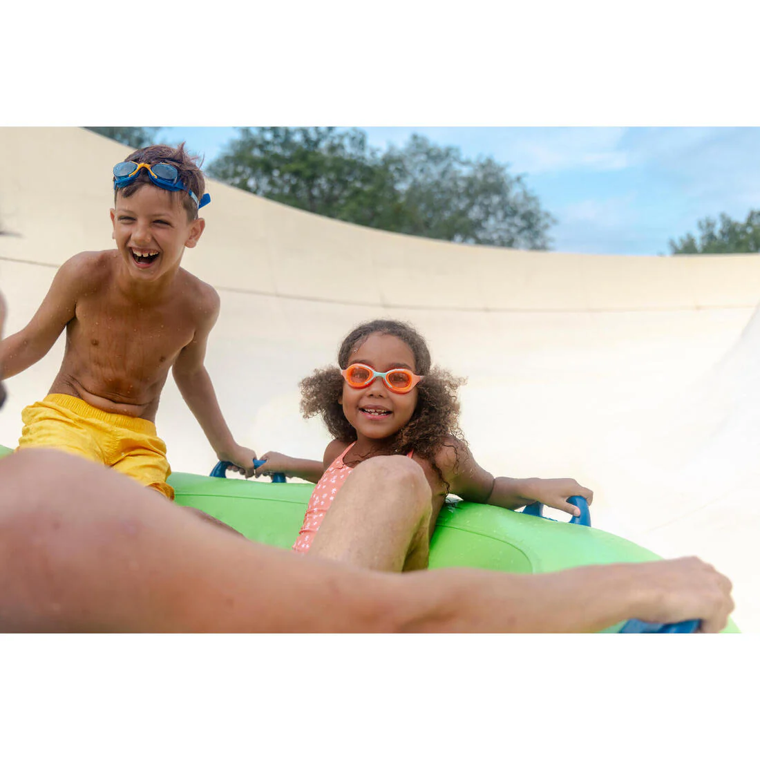 Googles Natación Xbase Niños Turquesa Cristales Tintados - Image 19