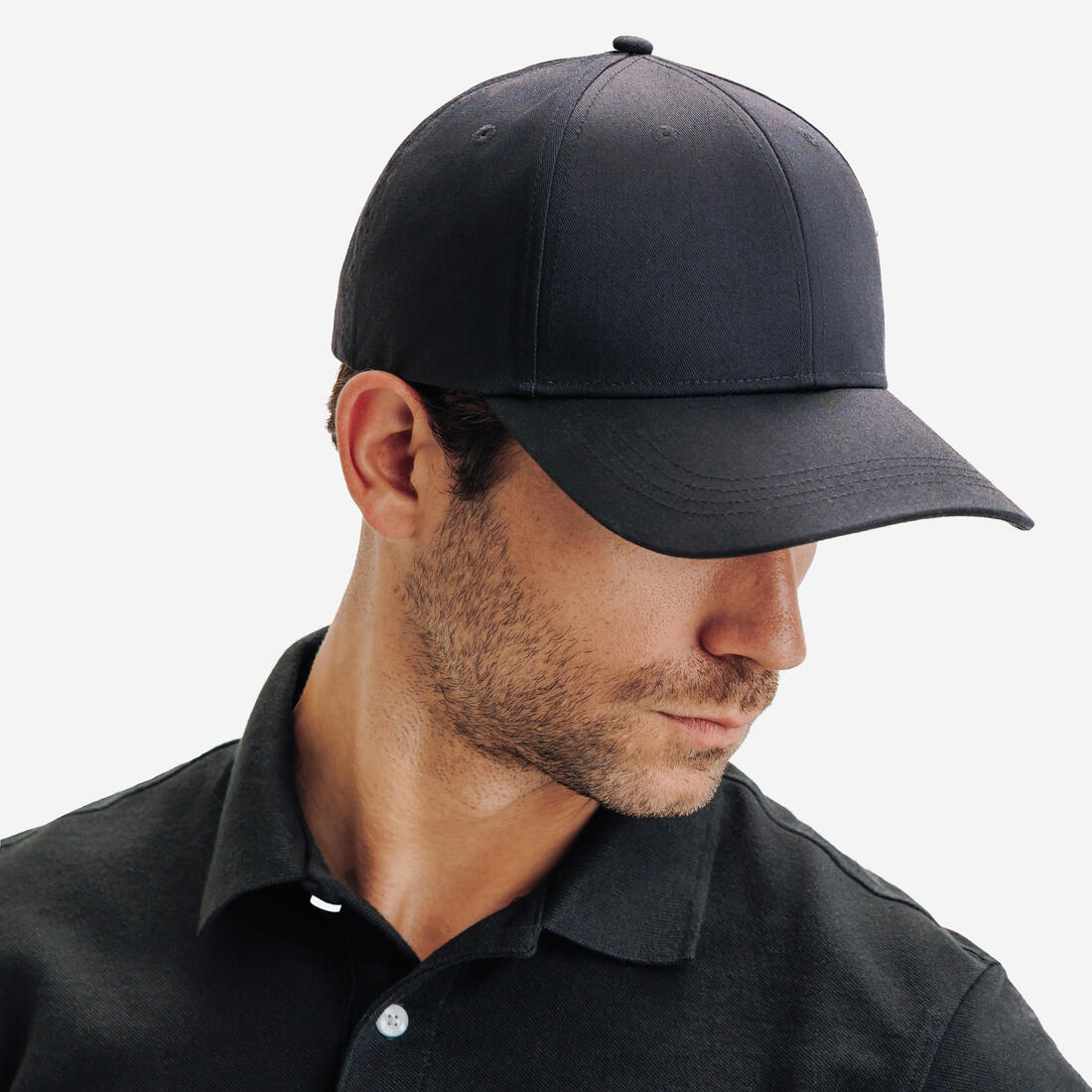 Gorra de golf negra MW500 - Image 4