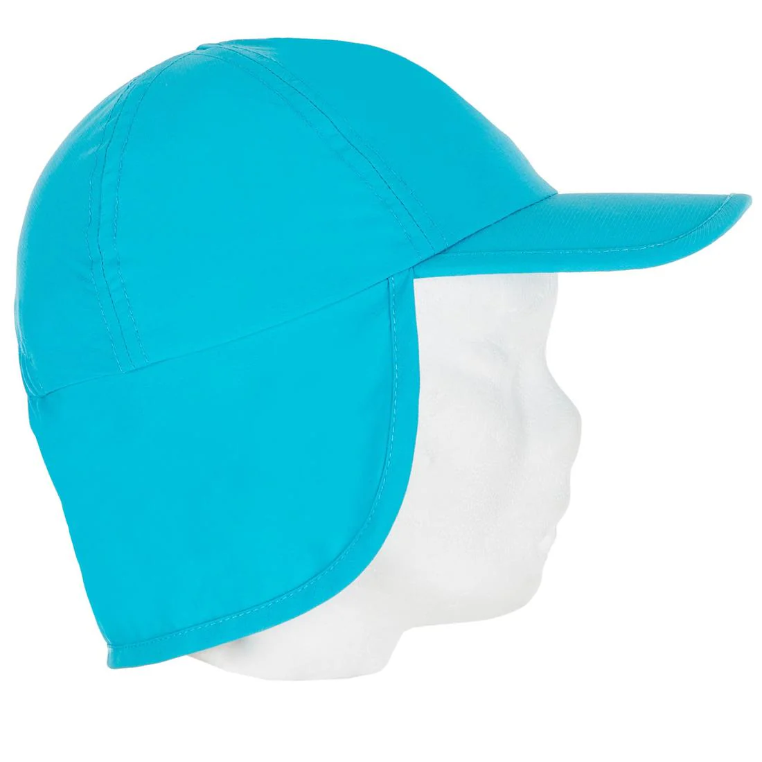 Gorra de natación para bebé anti-UV azul - Image 5