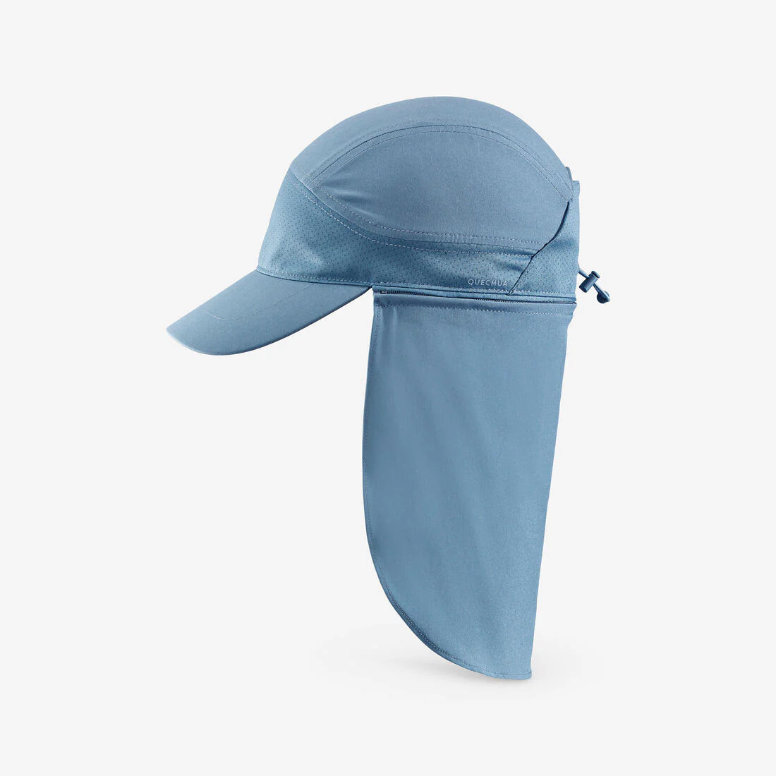 Gorra de senderismo de nuca larga azul para niños de 7 a 15 años MH900 - Image 5