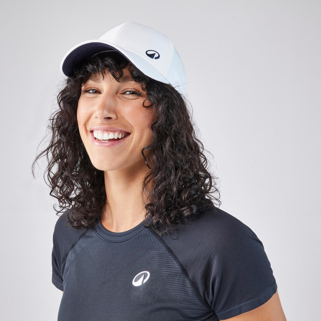 GORRA DE TENIS ARTENGO TC 900 BLANCO/AZUL MARINO T56 - Image 3