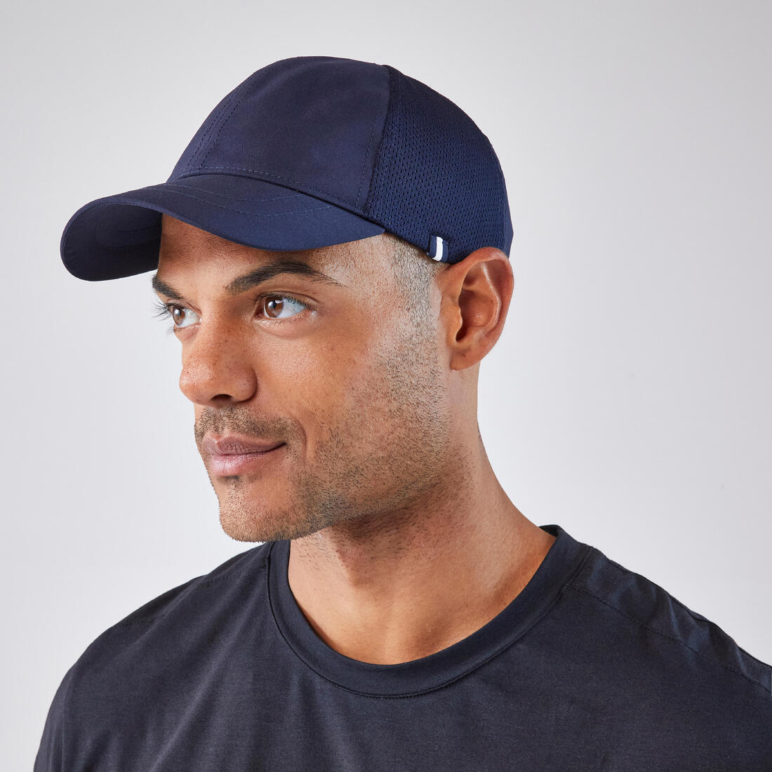 GORRA DE TENIS TC 100 AZUL MARINO T54 - Image 6
