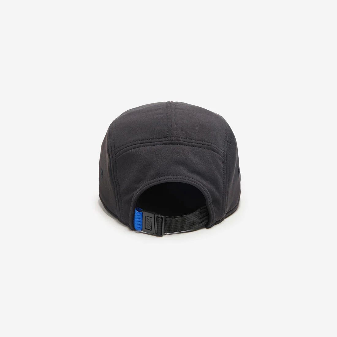 Gorra deportiva de 5 paneles con visera plana negra - Image 16