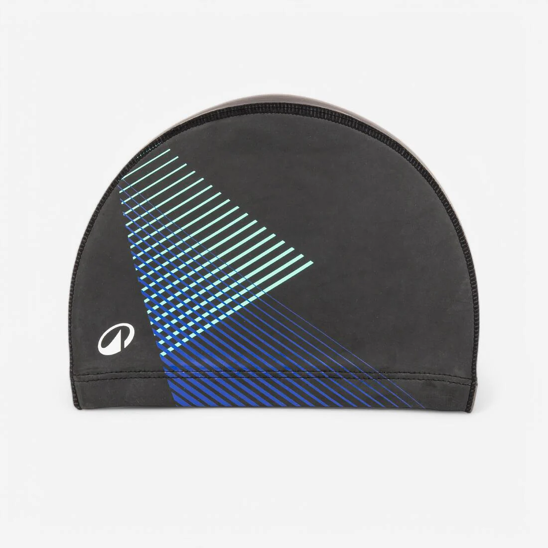 Gorra Natación Diag Rubí Revestida Silicón Talla M