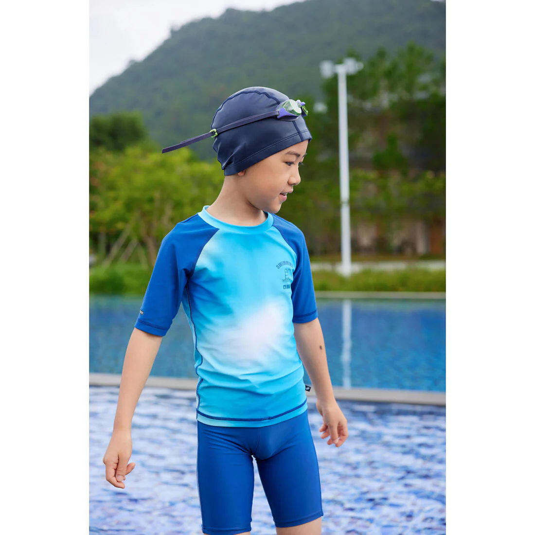 Gorra Natación Diag Rubí Revestida Silicón Talla M - Image 36