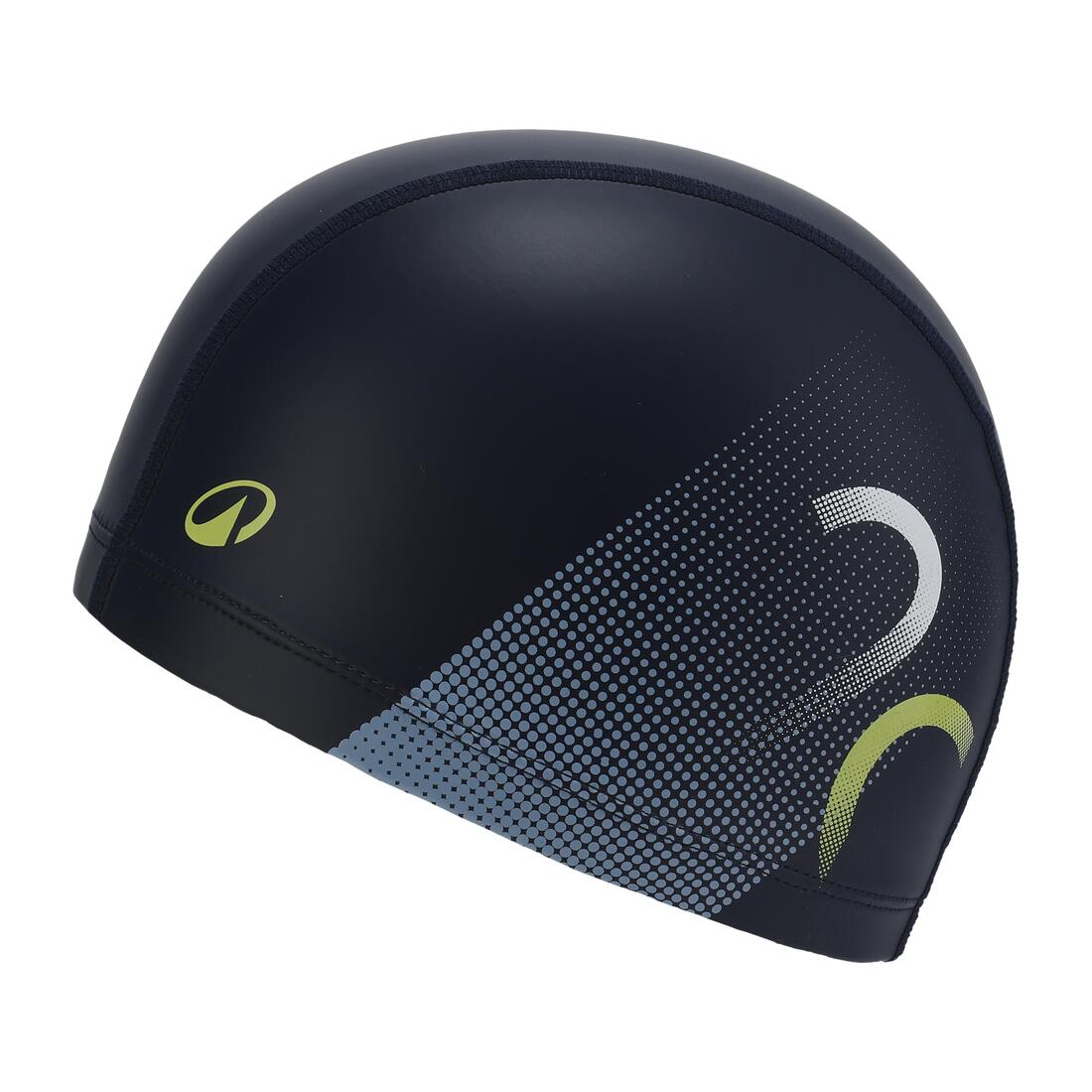 Gorra Natación Diag Rubí Revestida Silicón Talla M - Image 4
