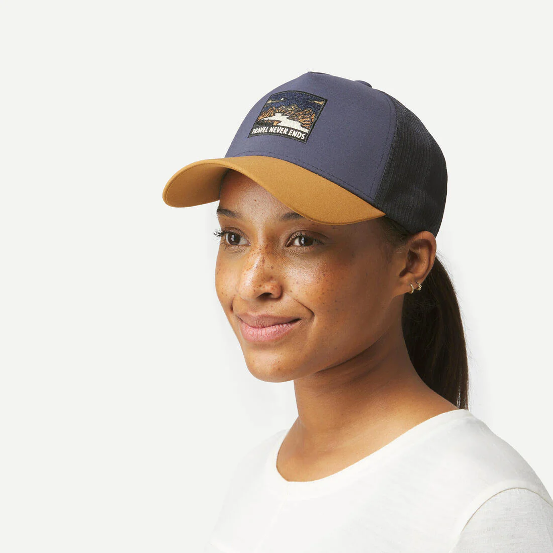 GORRA TRAVEL 500 TRUCKER AZUL OSCURO - Image 8