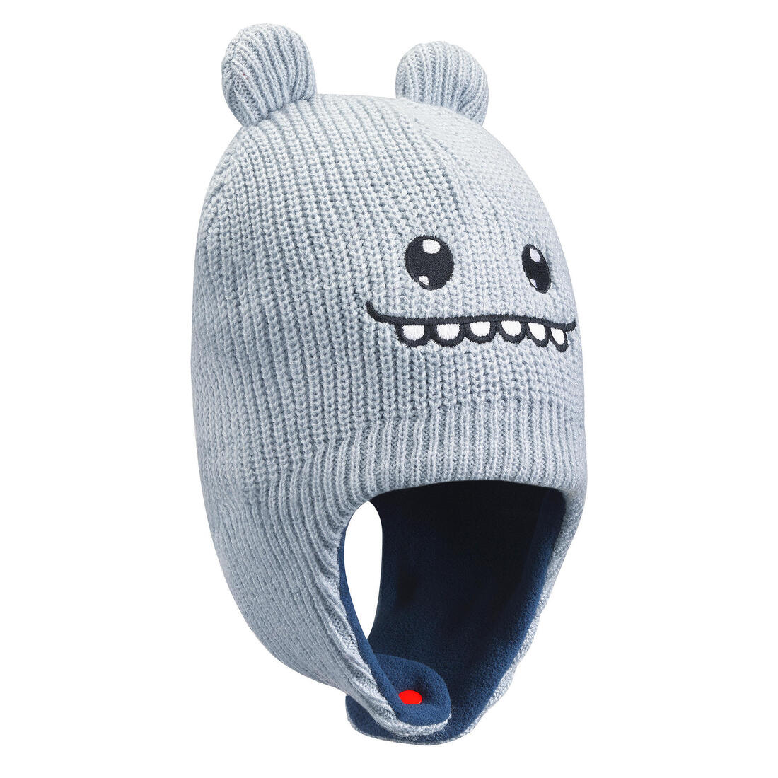 Gorro bebé de esquí/trineo - WARM gris y azul - Image 8
