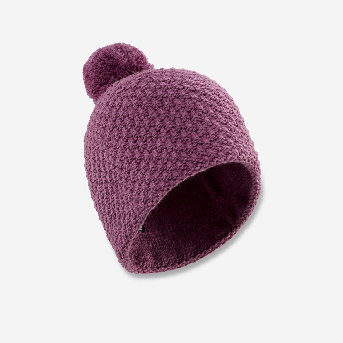 Gorro de esquí hecho en Francia violeta para adulto Timeless 500
