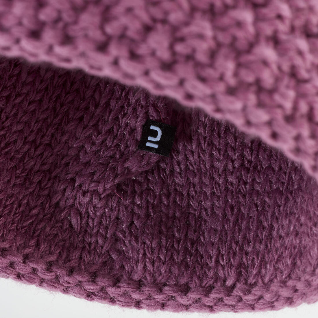Gorro de esquí hecho en Francia violeta para adulto Timeless 500 - Image 6