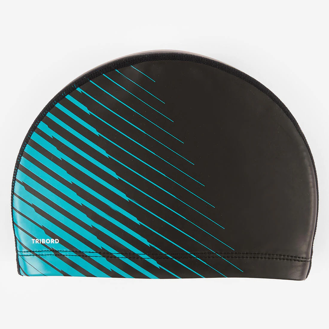 Gorro de natación de punto revestido grande azul - Image 3