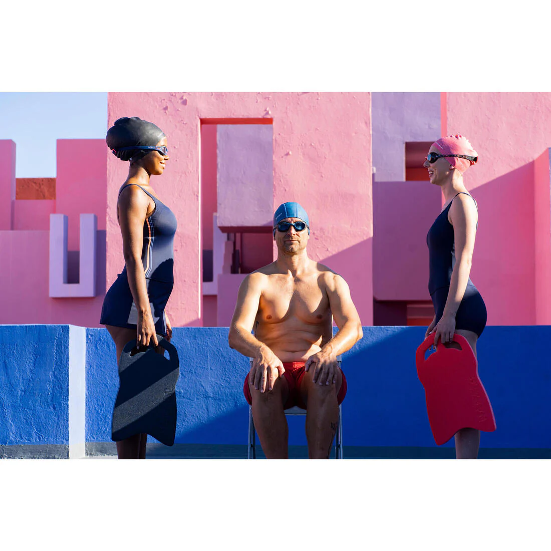 Gorro de natación de silicón para pelo largo unitalla - Image 12