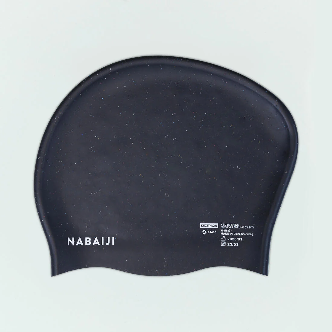 Gorro de natación de silicón para pelo largo unitalla - Image 3