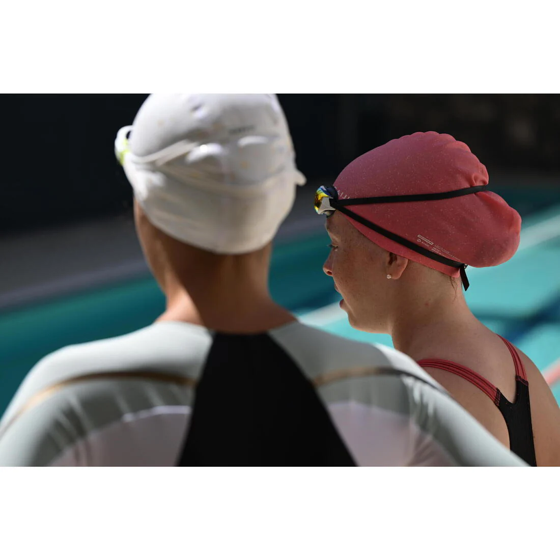 Gorro de natación de silicón para pelo largo unitalla - Image 6