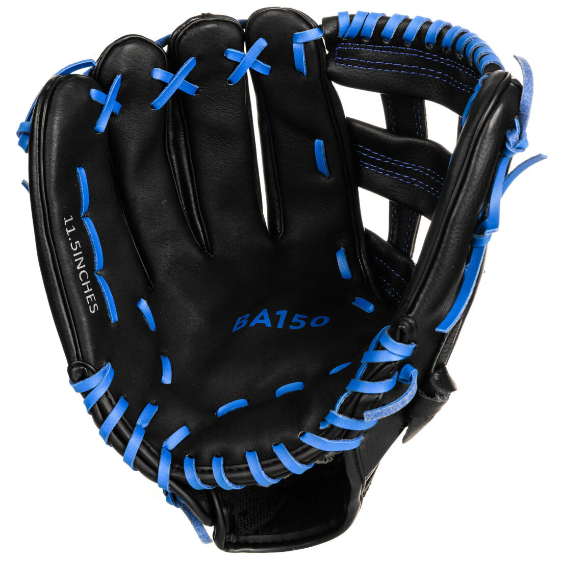 Guante de béisbol diestro para adulto azul BA150 - Image 2