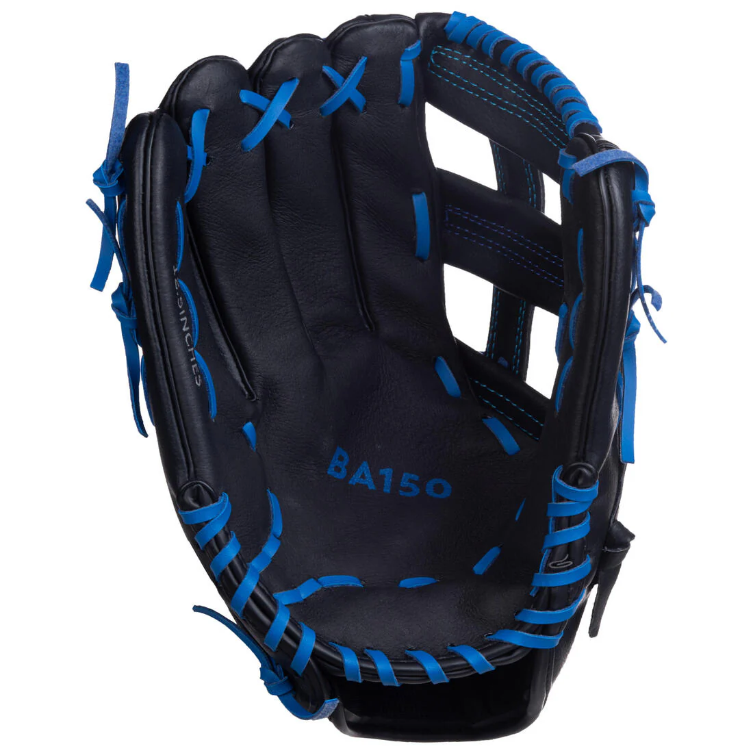 Guante de béisbol diestro para adulto azul BA150 - Image 4