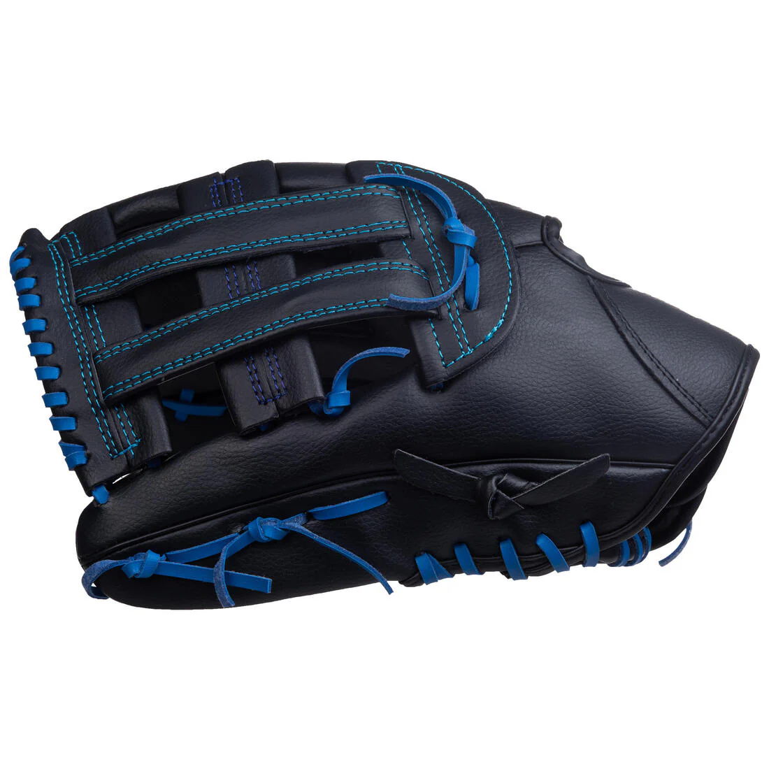 Guante de béisbol diestro para adulto azul BA150 - Image 6