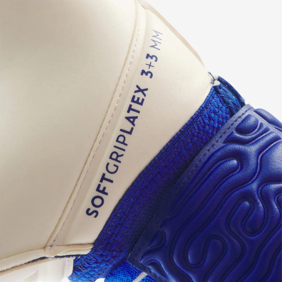 Guantes blancos con azul para adulto F500 Viralto Shielder - Image 3