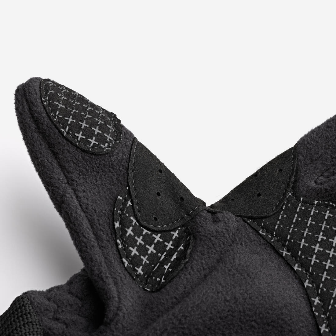 GUANTES CICLISMO 100 INVIERNO POLAR NEGRO - Image 5