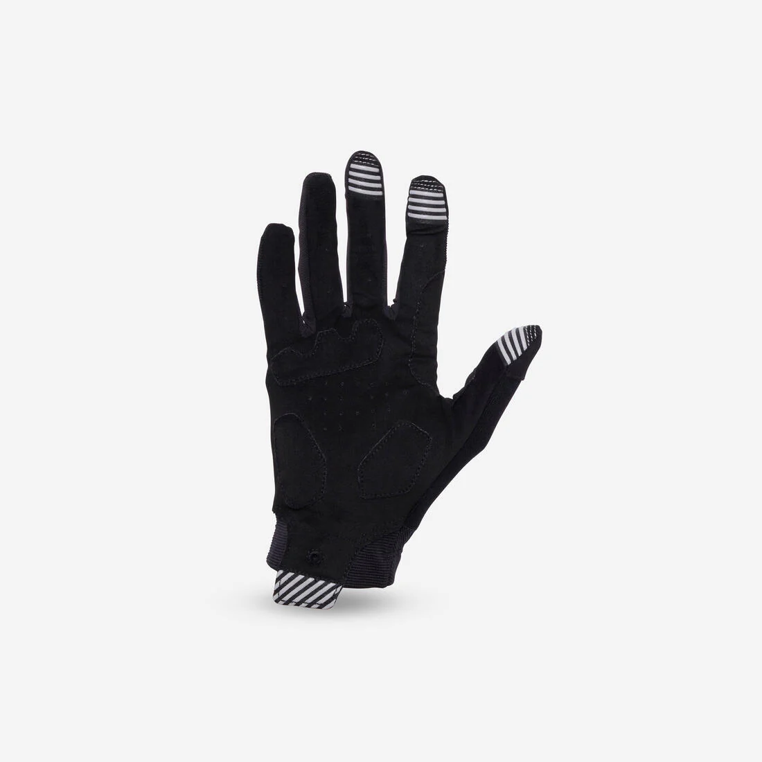 Guantes ciclismo Mtb largos verano Rockrider St 100 negros - Image 5