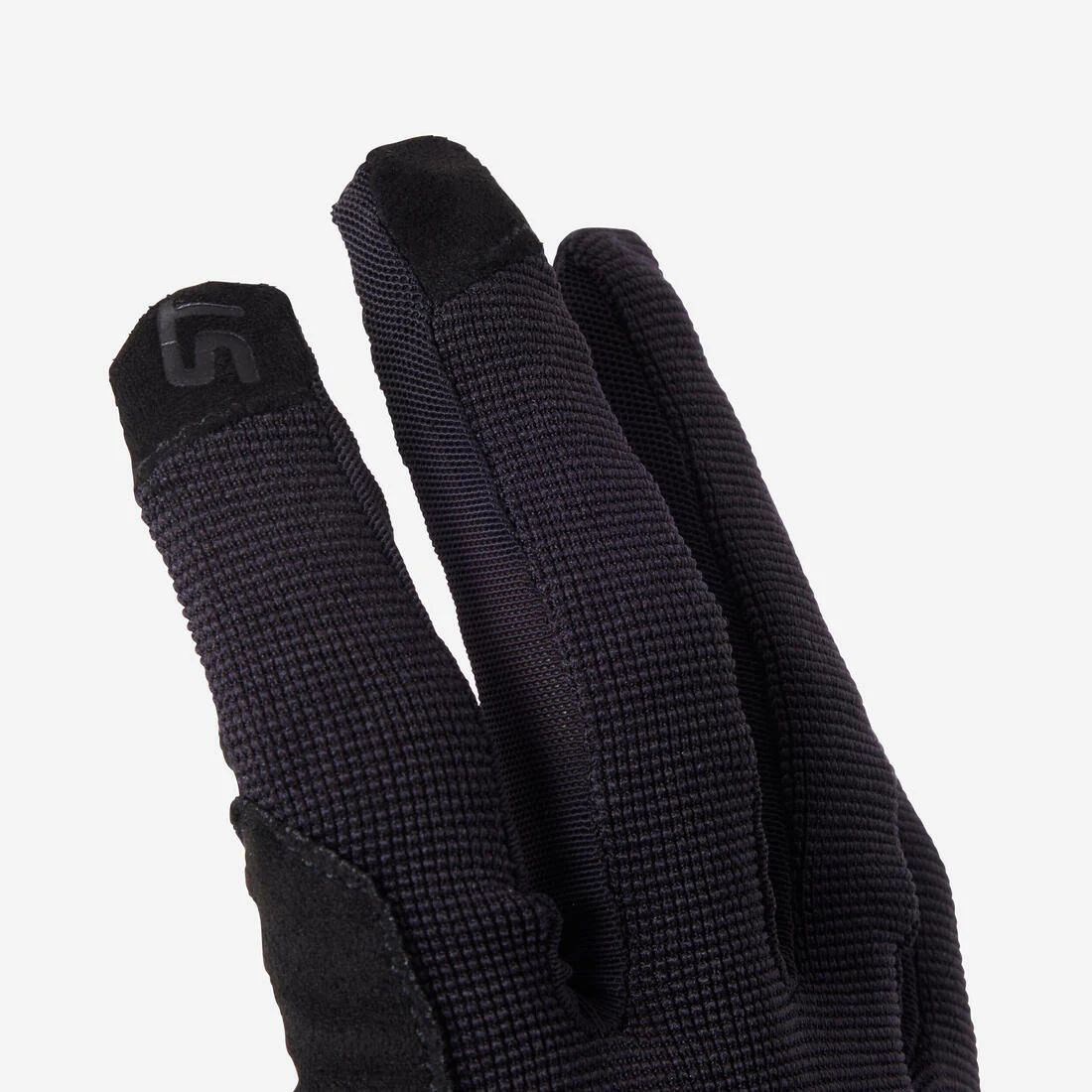 Guantes ciclismo Mtb largos verano Rockrider St 100 negros - Image 9