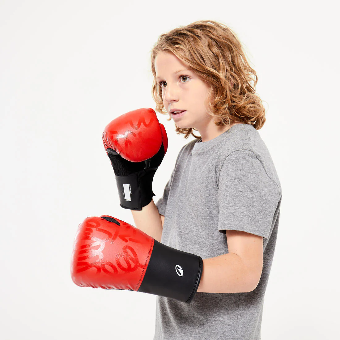 Guantes de box rojos para niños - Image 5