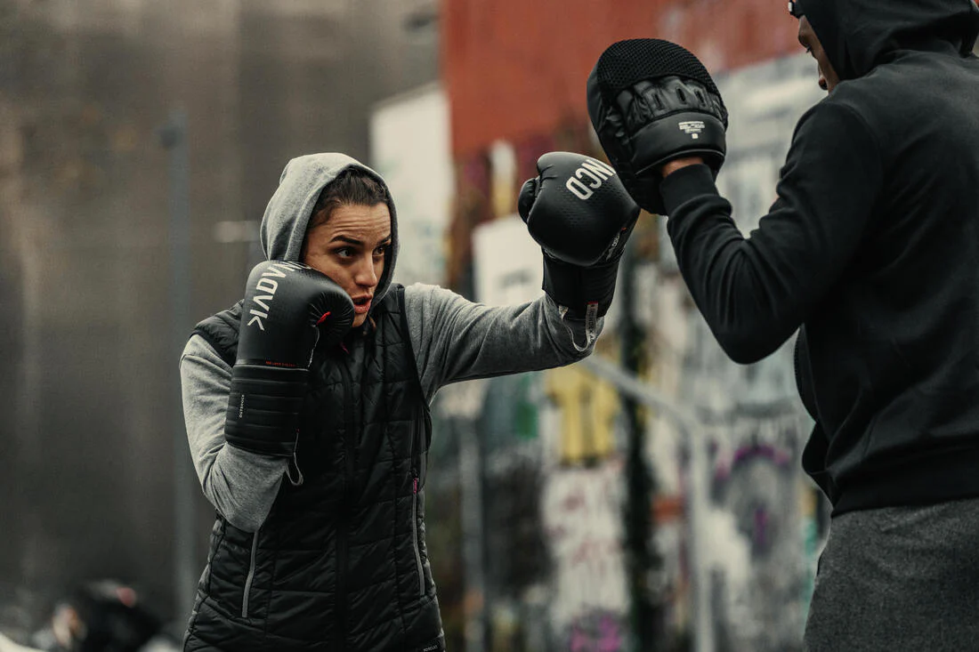 GUANTES DE BOXEO 500 - NEGRO - Image 12