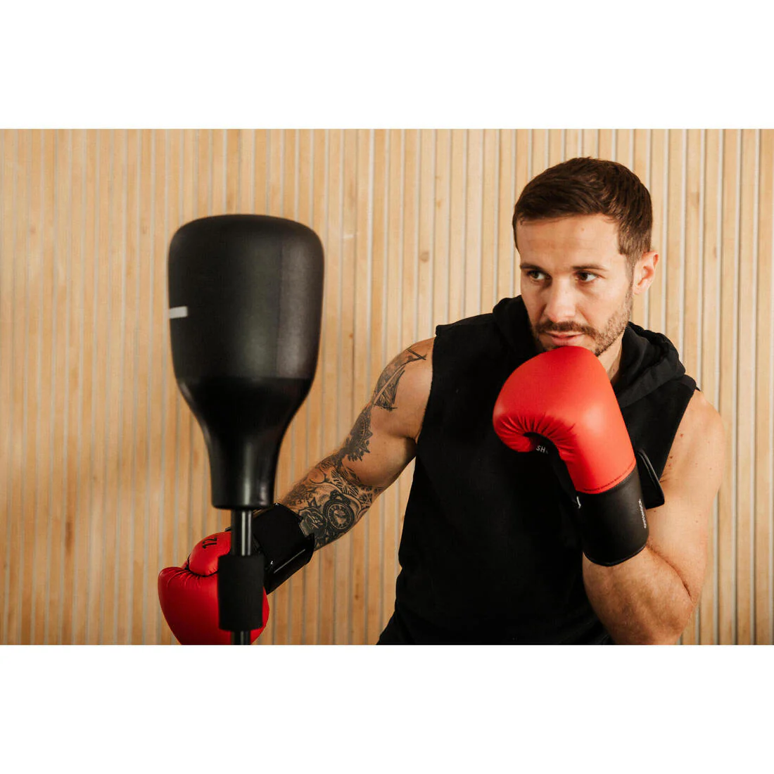 Guantes de boxeo rojos para adulto 100 - Image 14
