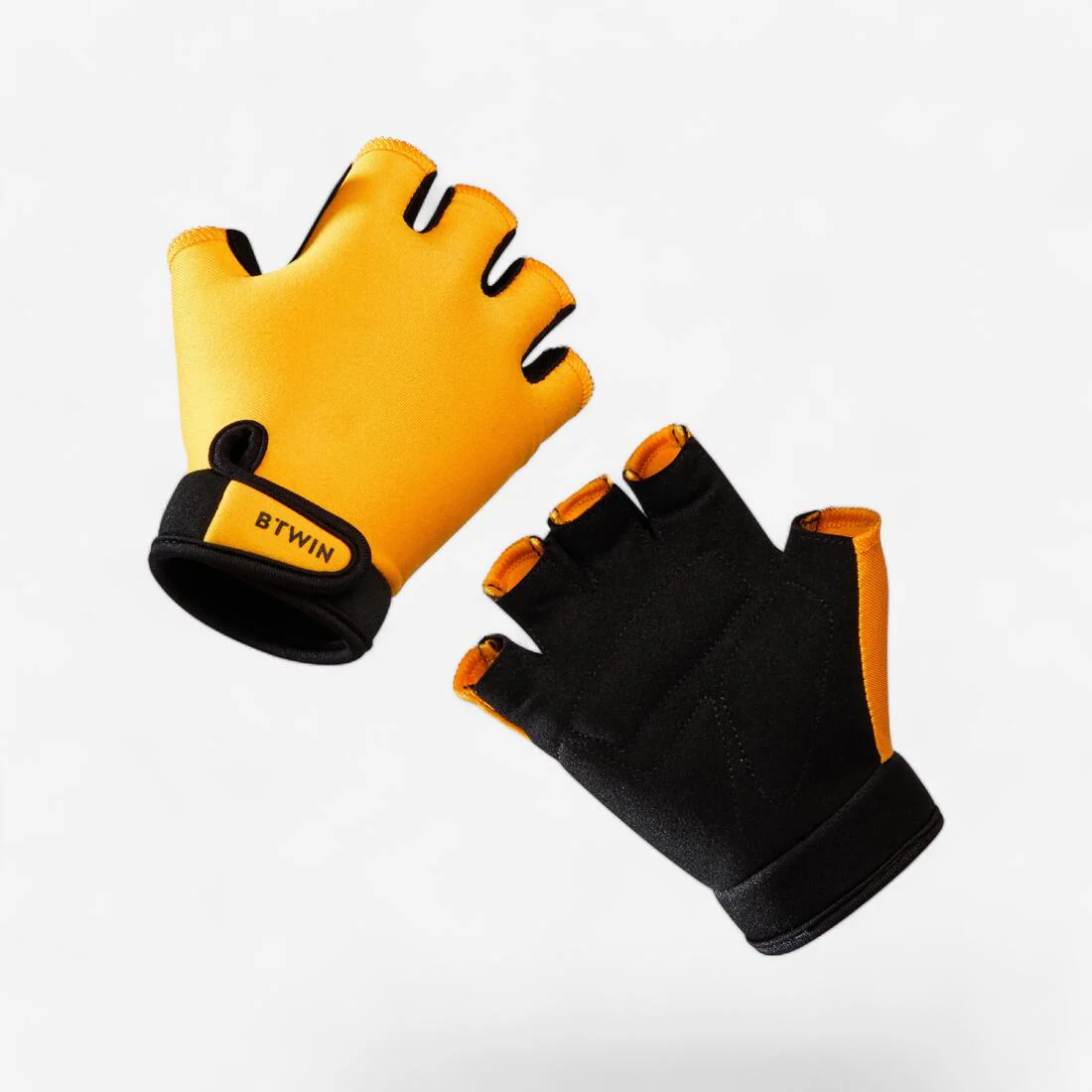 Guantes de ciclismo azules para niños