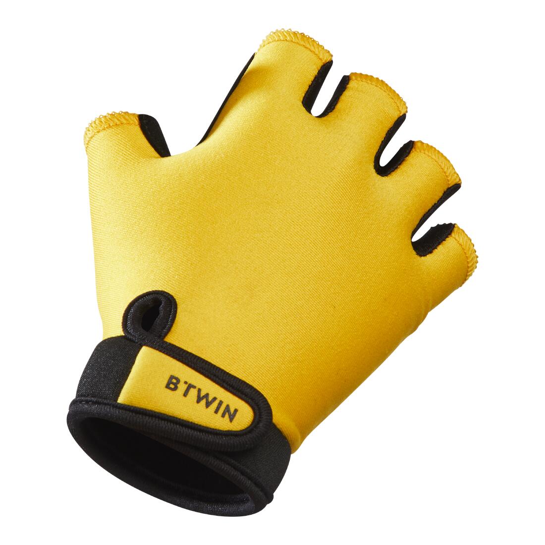 Guantes de ciclismo azules para niños - Image 4