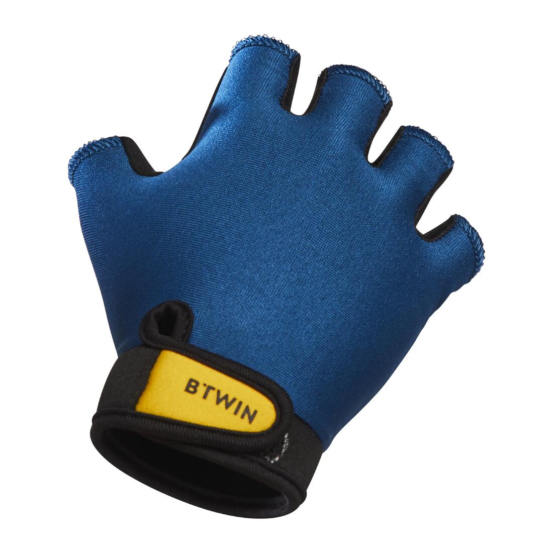 Guantes de ciclismo azules para niños - Image 6