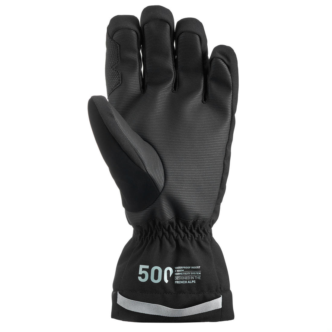 GUANTES DE ESQUÍ ADULTO 500 - NEGRO - Image 2