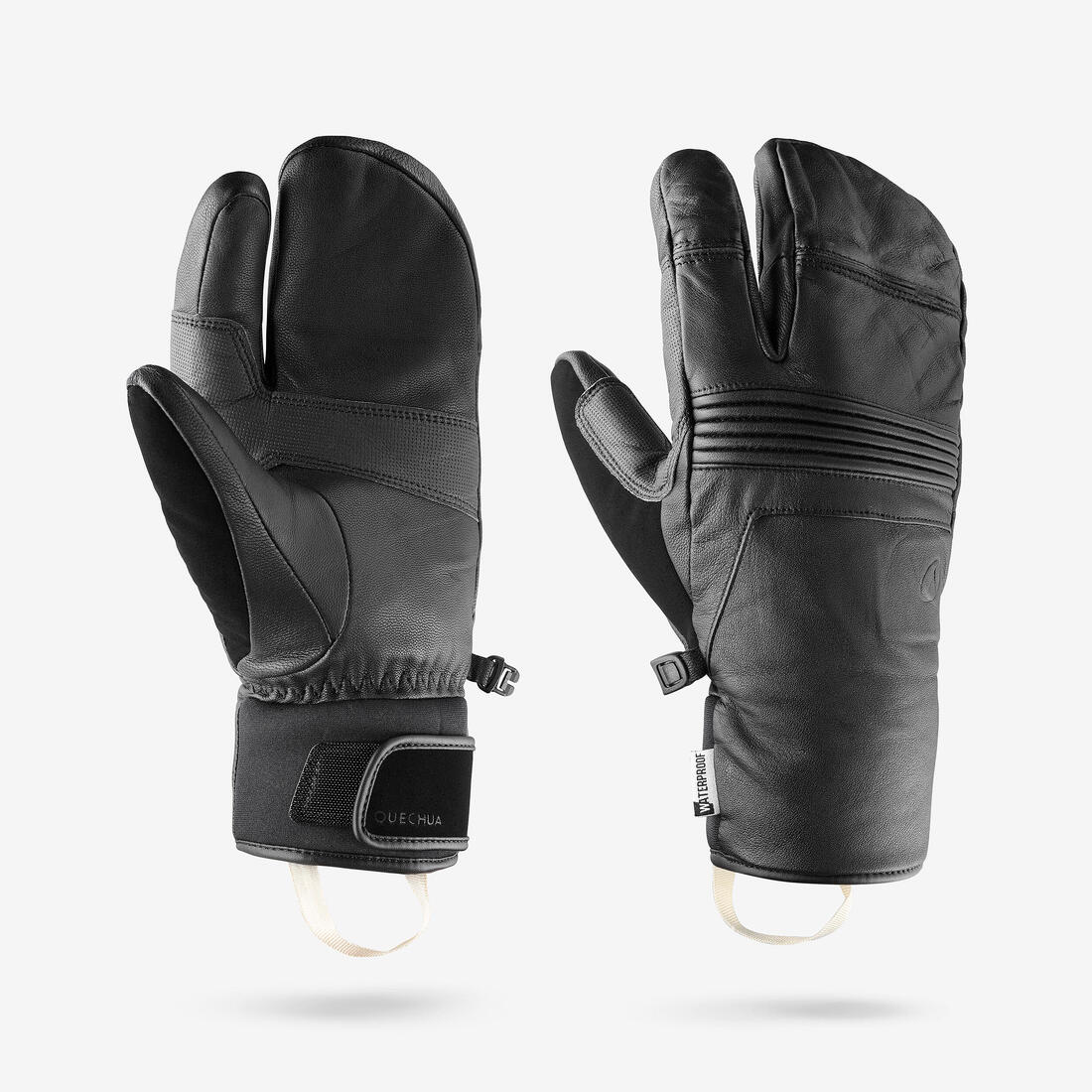 GUANTES DE ESQUÍ ADULTO - LOBSTER 900 - NEGRO - Image 2
