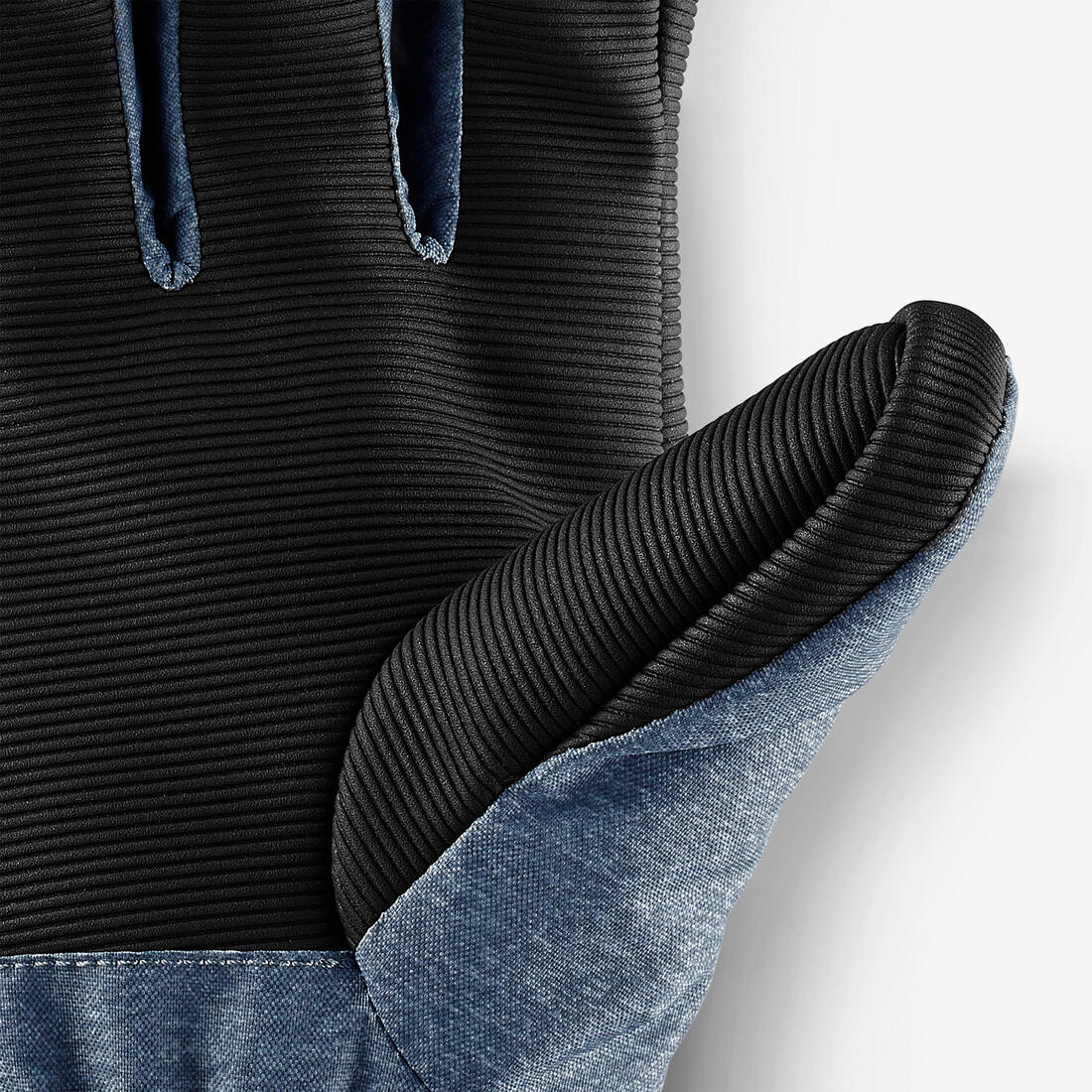 Guantes de esquí con poliéster reciclado azules para niños de 6 a 14 años GL 500 - Image 7