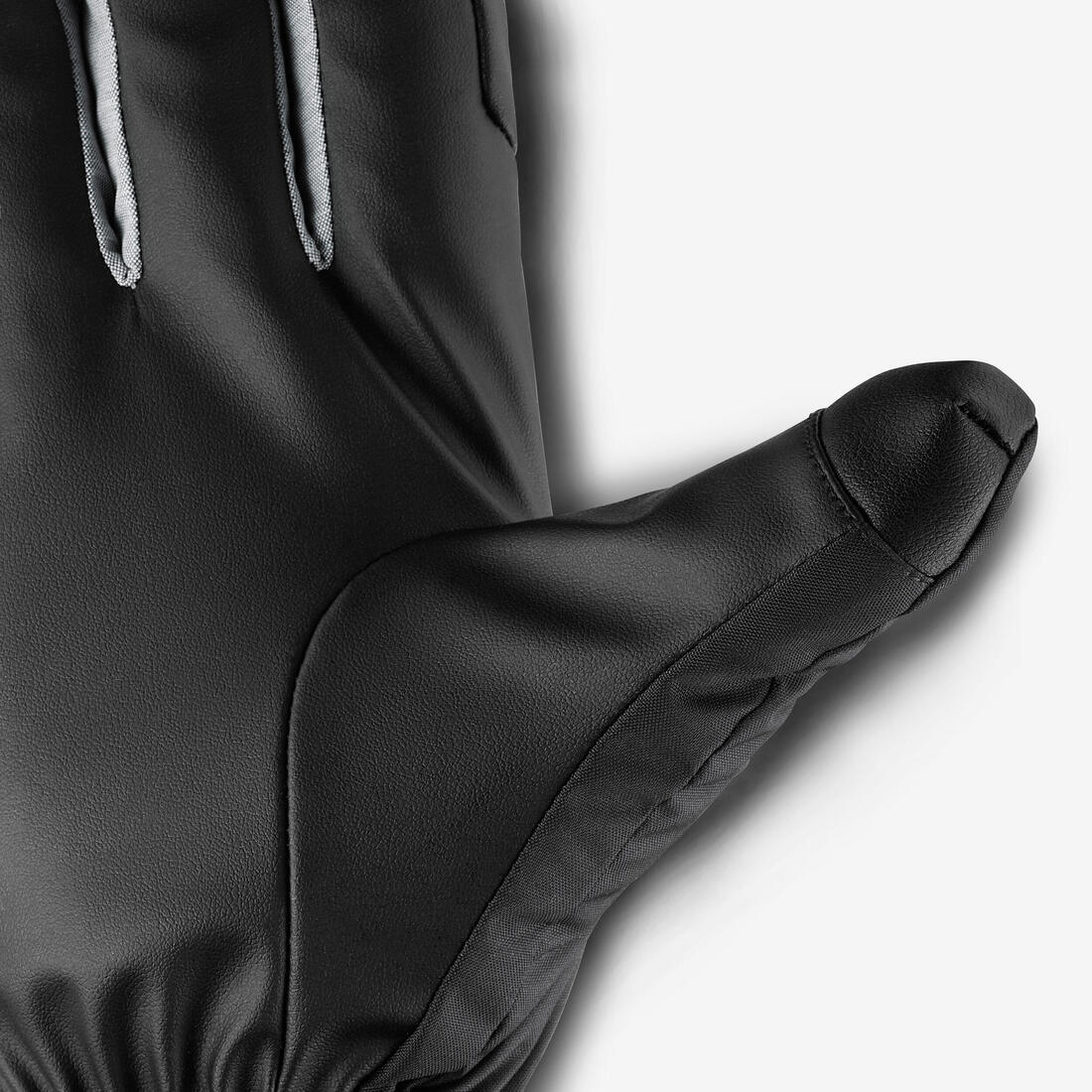 Guantes de esquí ligeros gris perla con para adulto 100 - Image 8