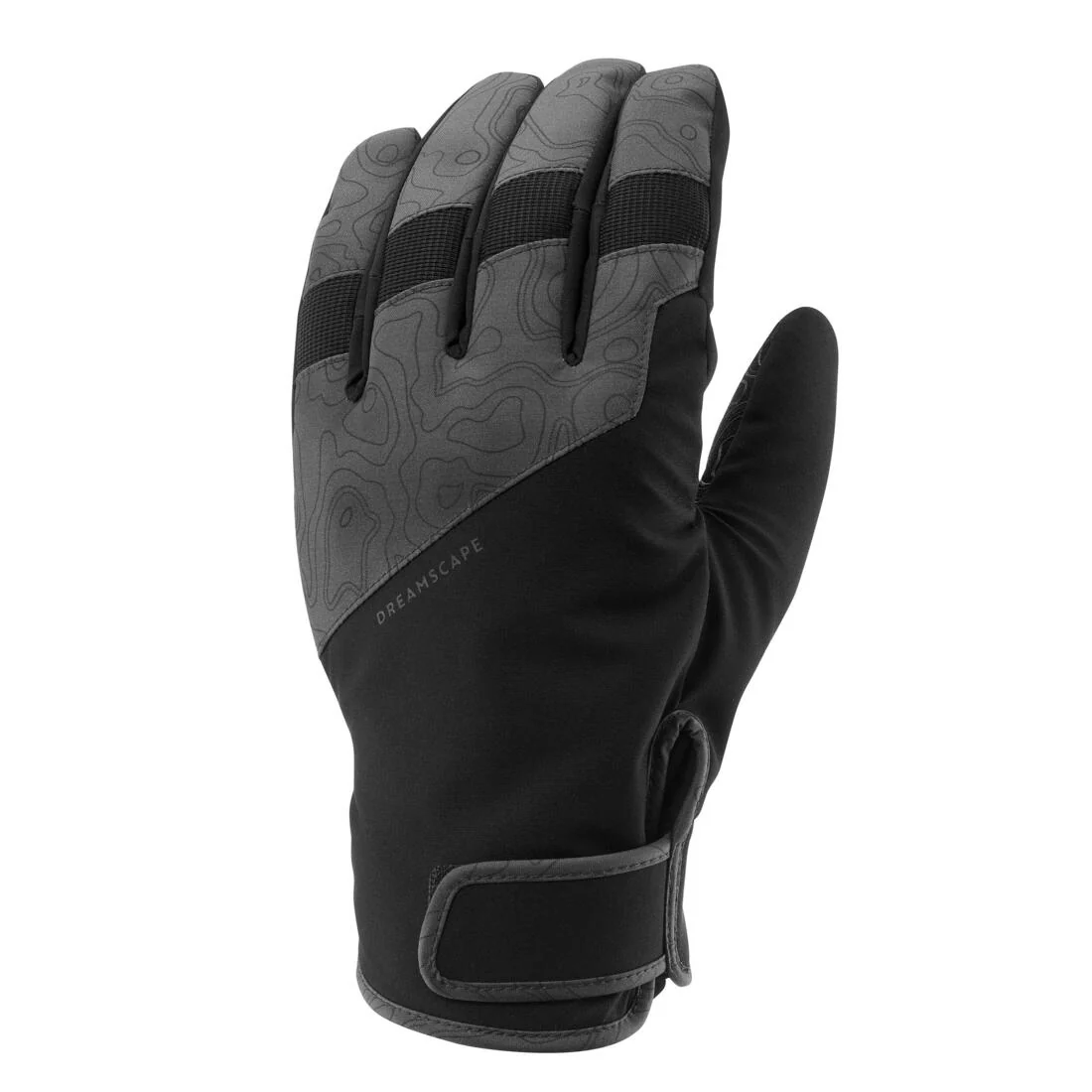 GUANTES DE ESQUÍ Y DE SNOWBOARD IMPERMEABLES SNB GL 150 LIGHT GRIS - Image 2