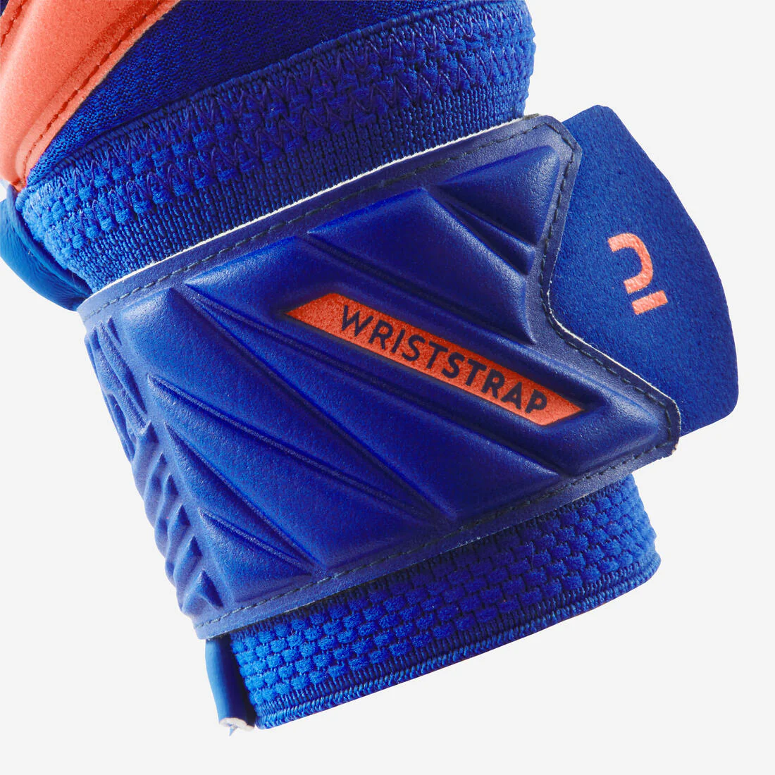 Guantes de fútbol naranja con azul para niños F500 Viralto - Image 7